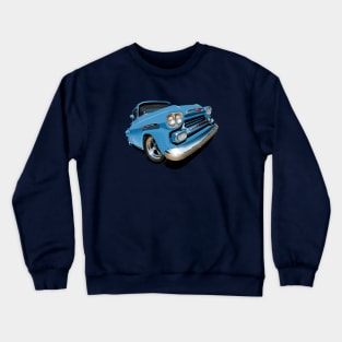 1959 Chevy Apache pick up truck Crewneck Sweatshirt